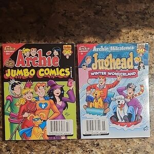 Archie Jumbo Comics and Jughead Winter Wonderland